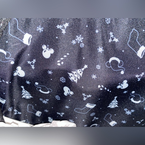 Disney Parks Christmas Mickey Snacks Food Castle Loungefly Mini Backpack NEW - Picture 5 of 5